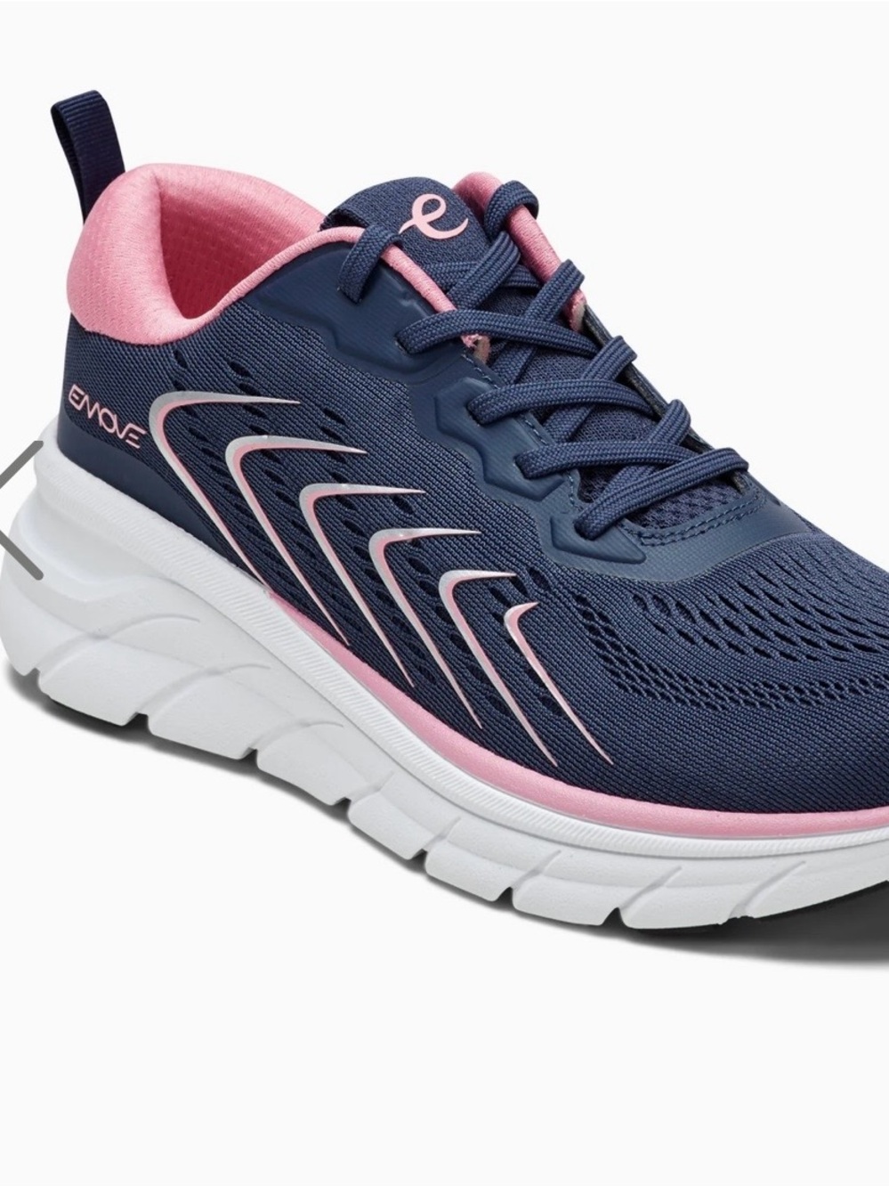 Easy Spirit Limited Edition Move For Pink Maelie Sneakers By Denise Austin